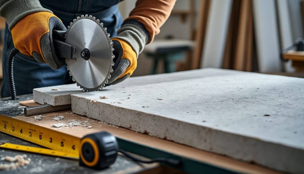 Découpe sur mesure d&rsquo;un plan de travail en pierre : ce qu&rsquo;il faut fournir