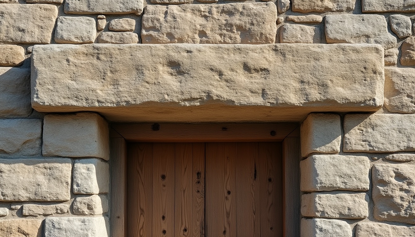 Linteau en pierre naturelle : à quoi il sert vraiment