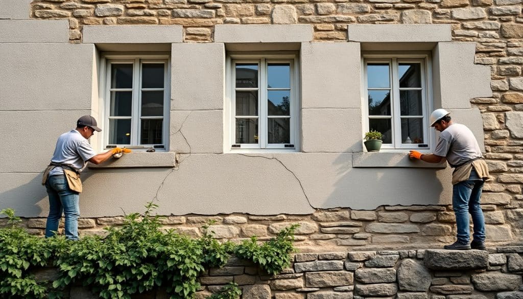 Ravalement d&rsquo;une façade en pierre : ce qui est autorisé
