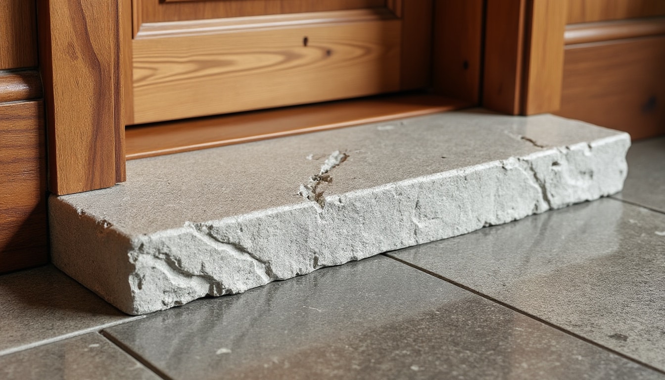 Seuil de porte en pierre : les cotes à respecter