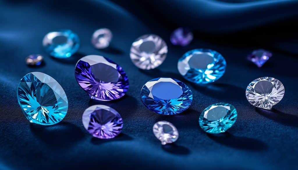 Pierre de naissance de décembre : turquoise, tanzanite et zircon