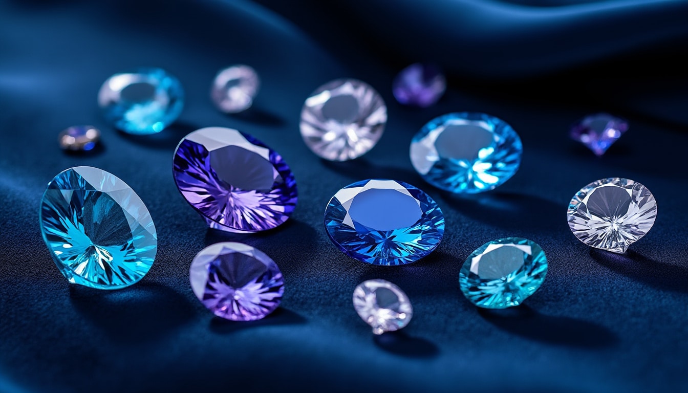 Pierre de naissance de décembre : turquoise, tanzanite et zircon